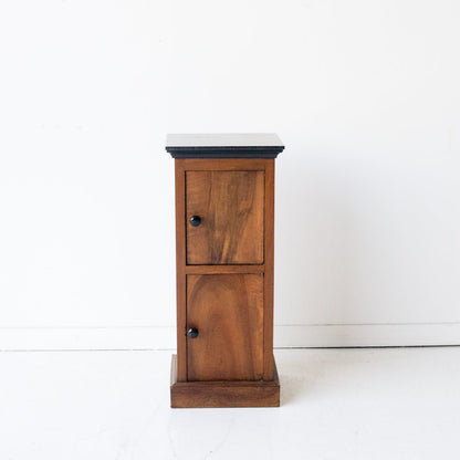 Marble Top Bedside Table