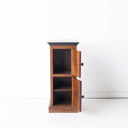 Marble Top Bedside Table