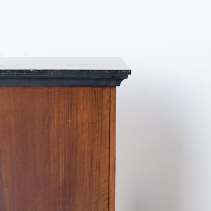 Marble Top Bedside Table