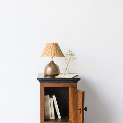Marble Top Bedside Table