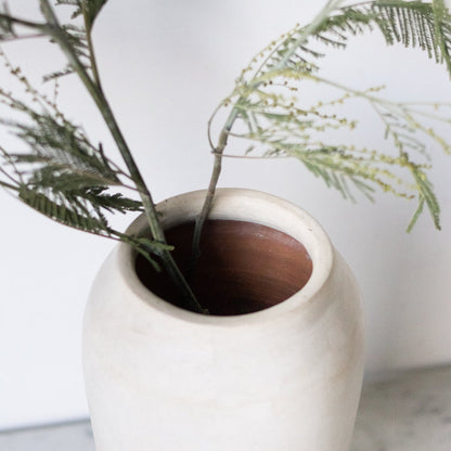 Moroccan Tadelakht | Tall Mustard Pot