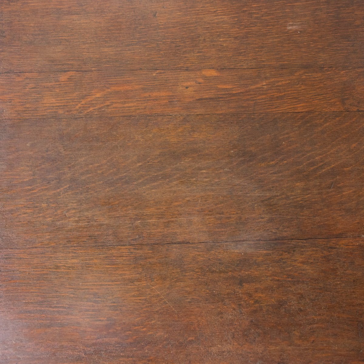 Oak Bistro Table with Brass Stretcher