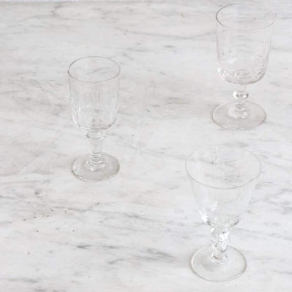 Pair of Glamorous Vintage Apero Glasses