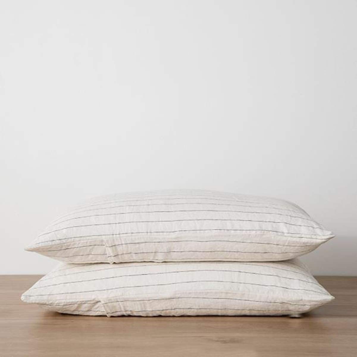 Pair of Washed Linen Pillowcases