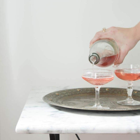 Simple Champagne Coupe Set Of 6