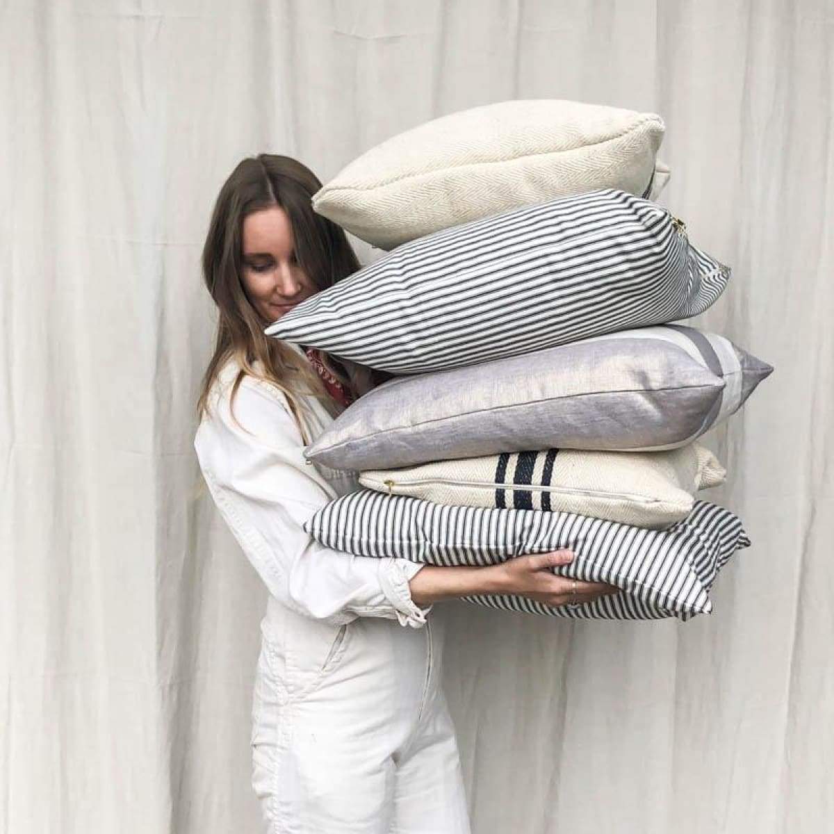 Striped Pillow Cover