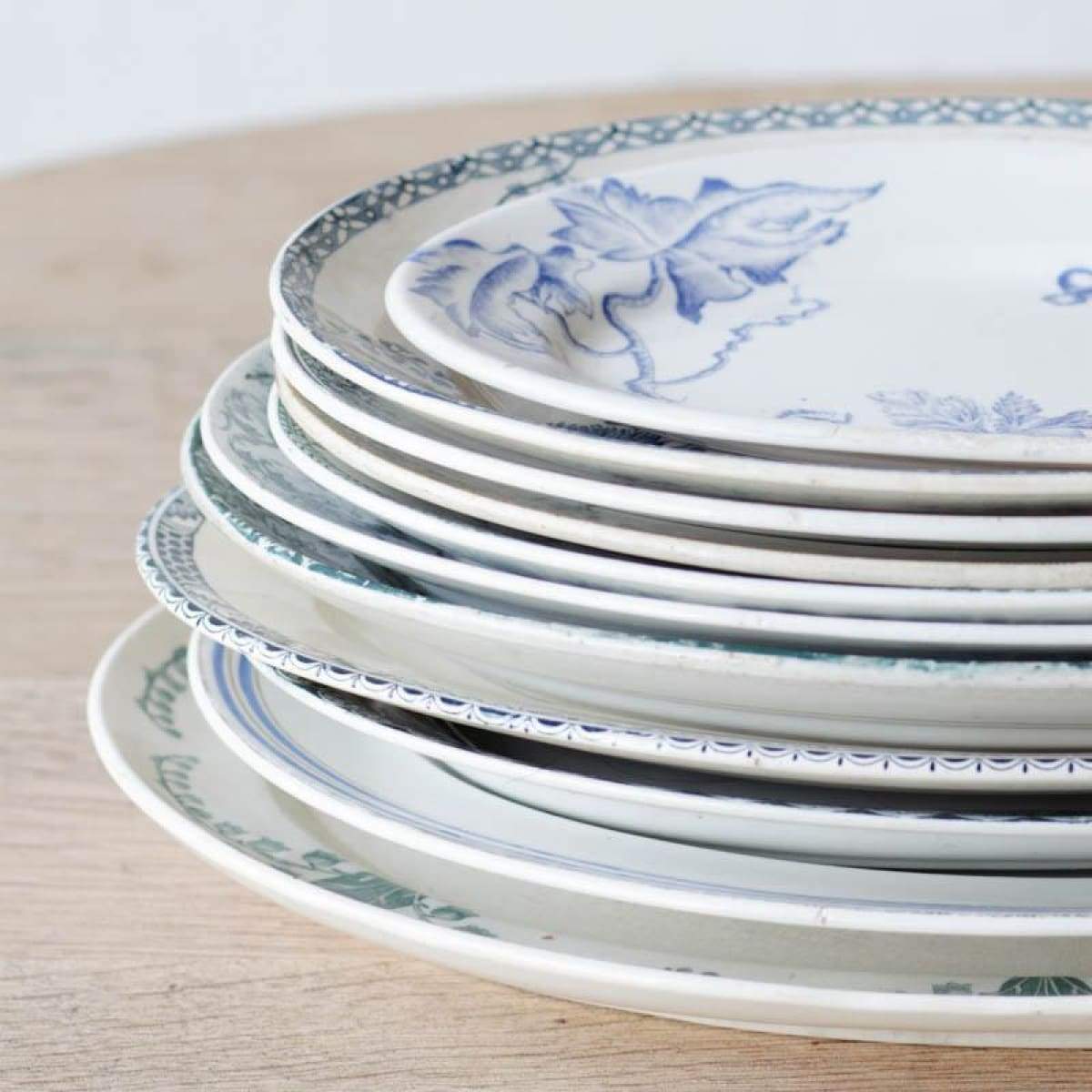 Transferware Oval Platter
