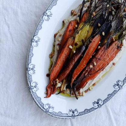 Transferware Oval Platter