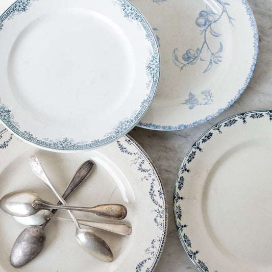 Transferware Round Platter