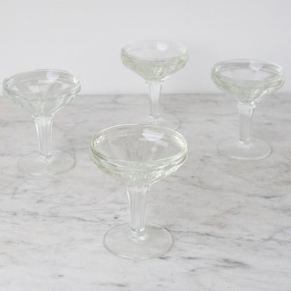 Vintage Bistro Coupe Set of 8