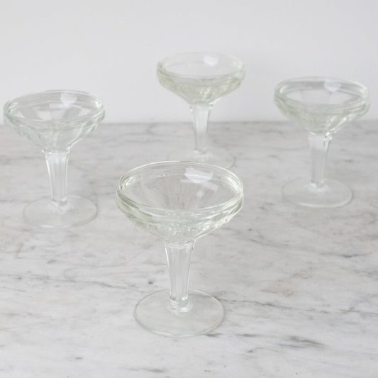 Vintage Bistro Coupe Set of 8
