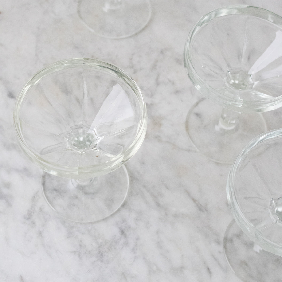 Vintage Bistro Coupe Set of 8