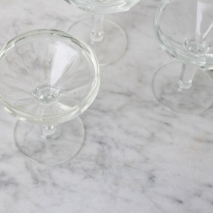 Vintage Bistro Coupe Set of 8