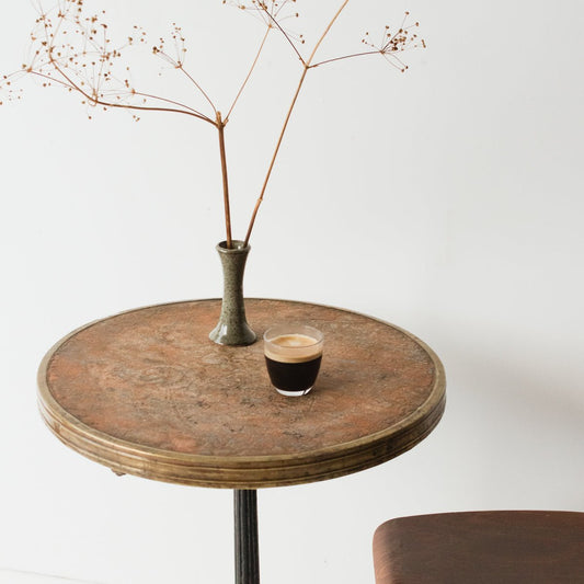 Vintage Parisian Bistro Table