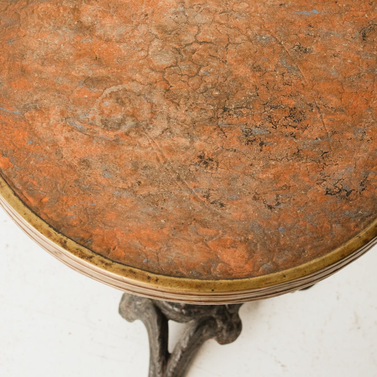 Vintage Parisian Bistro Table