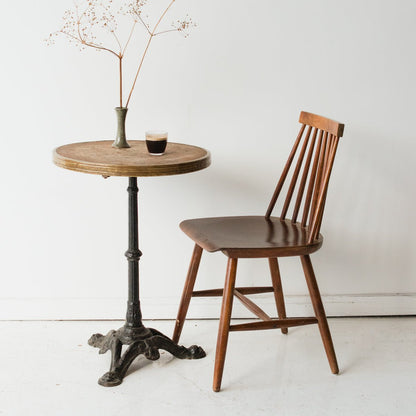 Vintage Parisian Bistro Table
