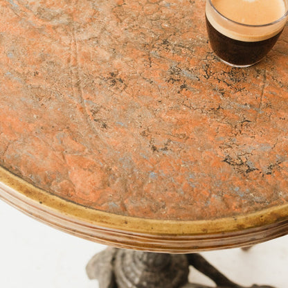 Vintage Parisian Bistro Table