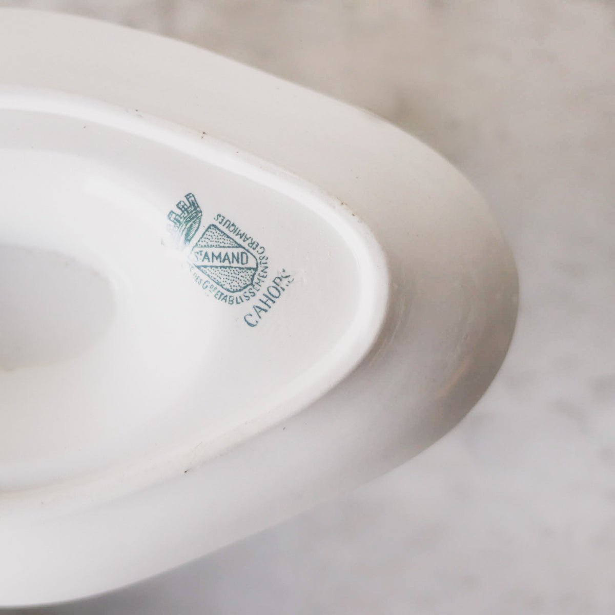 Vintage Transferware Gravy Boat