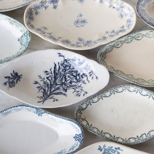 Vintage Transferware Spoon Rest