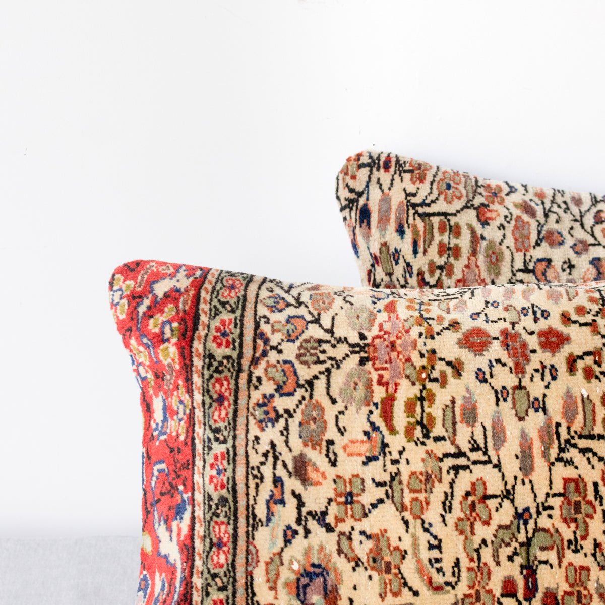 Vintage Tufted Rug Pillow | Croix