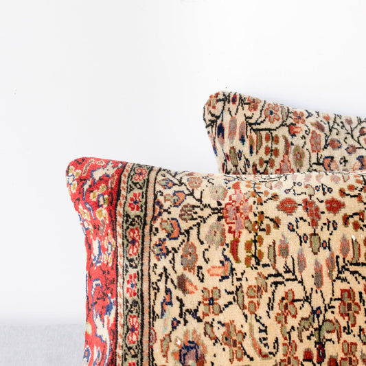 Vintage Tufted Rug Pillow | Croix