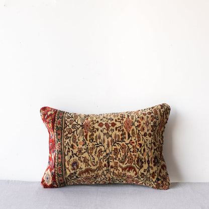Vintage Tufted Rug Pillow | Croix