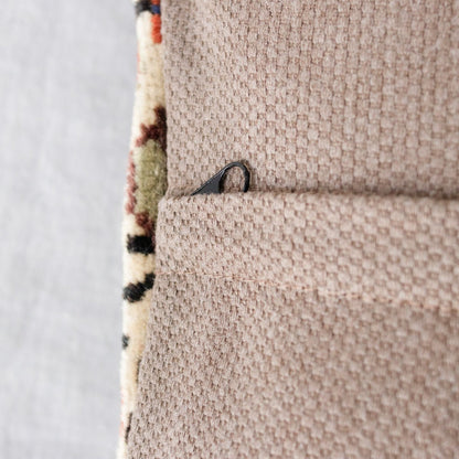 Vintage Tufted Rug Pillow | Croix