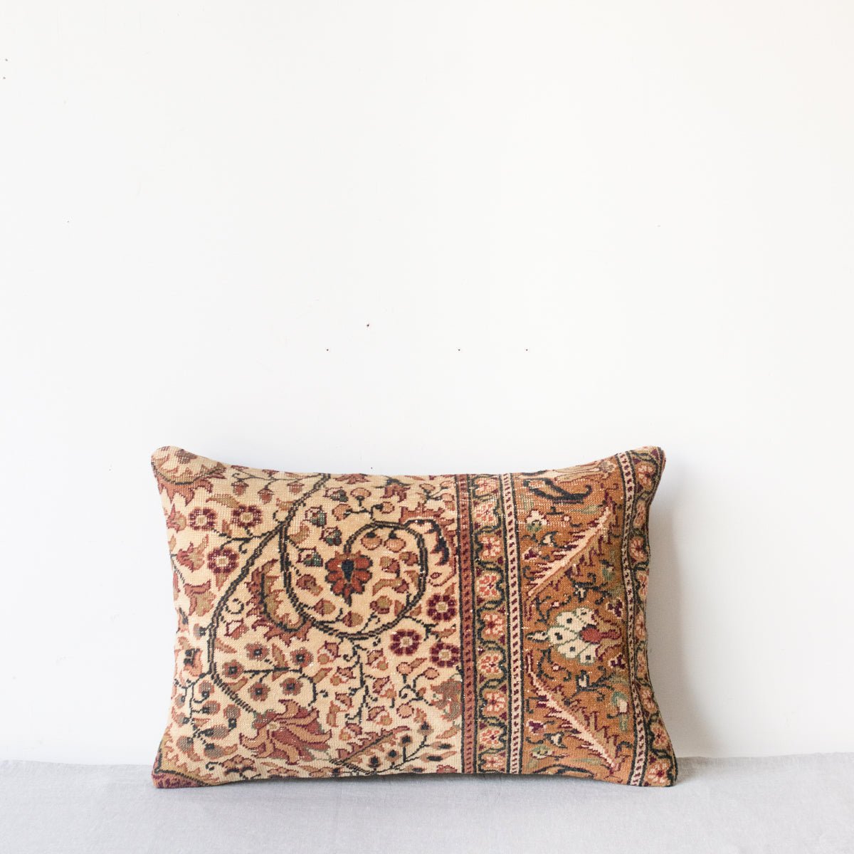 Vintage Tufted Rug Pillow | Millau
