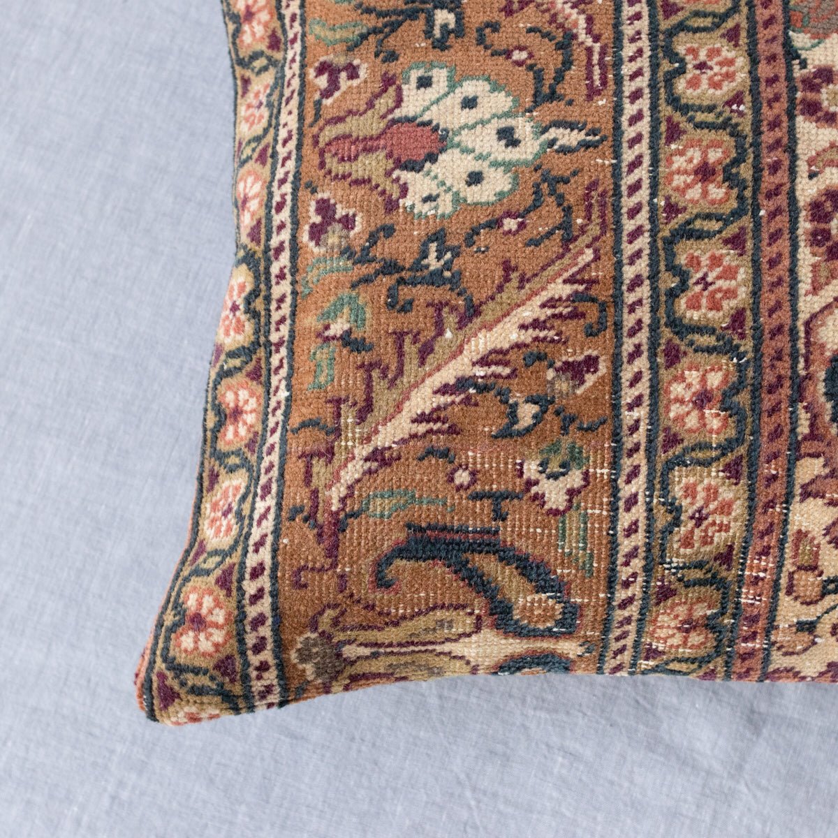 Vintage Tufted Rug Pillow | Millau