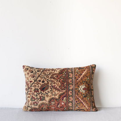 Vintage Tufted Rug Pillow | Millau