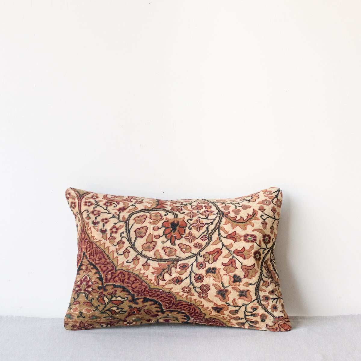 Vintage Tufted Rug Pillow | Millau