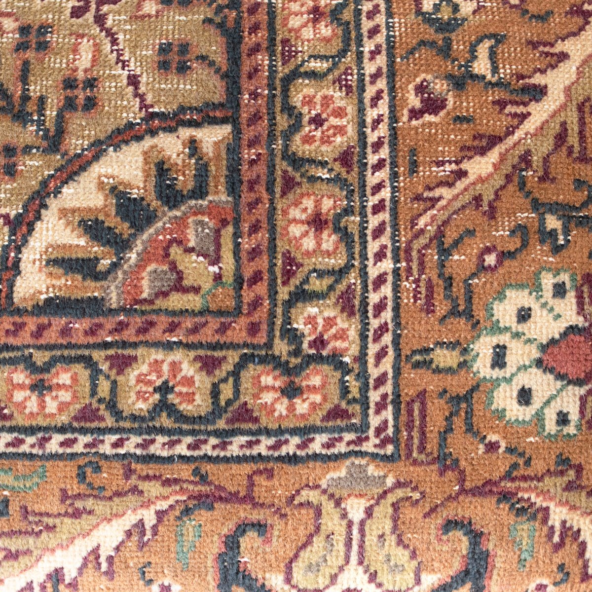 Vintage Tufted Rug Pillow | Millau