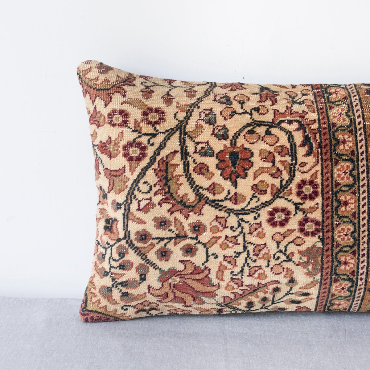 Vintage Tufted Rug Pillow | Millau