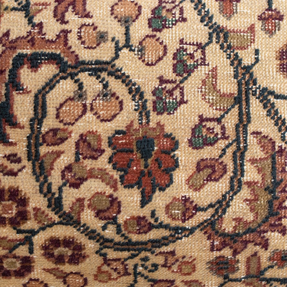 Vintage Tufted Rug Pillow | Millau