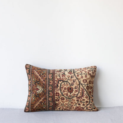 Vintage Tufted Rug Pillow | Millau