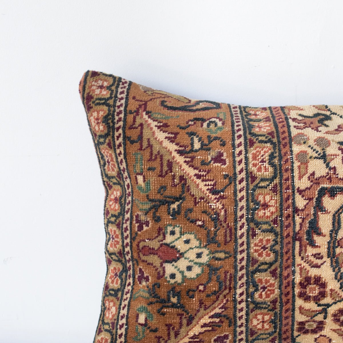 Vintage Tufted Rug Pillow | Millau