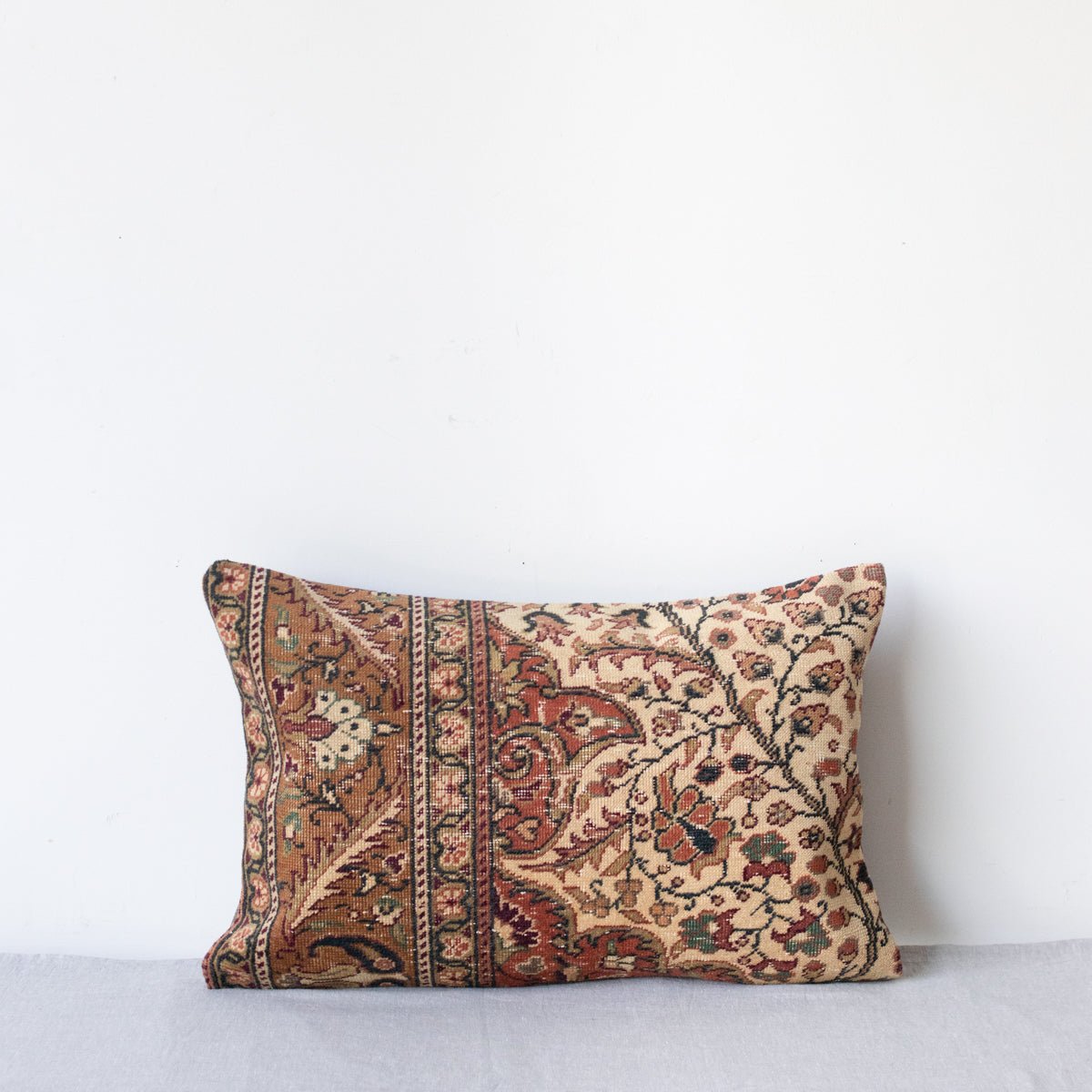 Vintage Tufted Rug Pillow | Millau