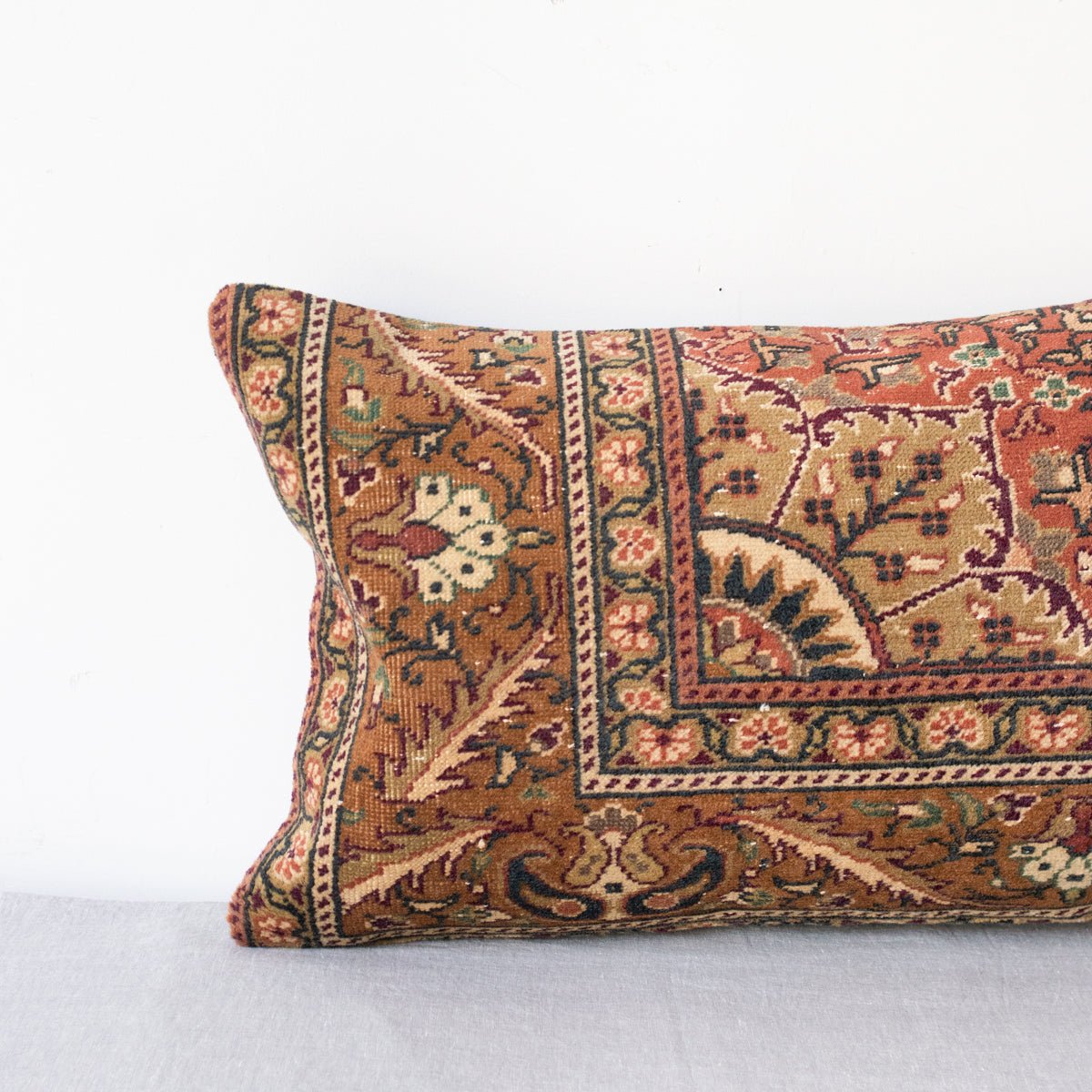 Vintage Tufted Rug Pillow | Millau