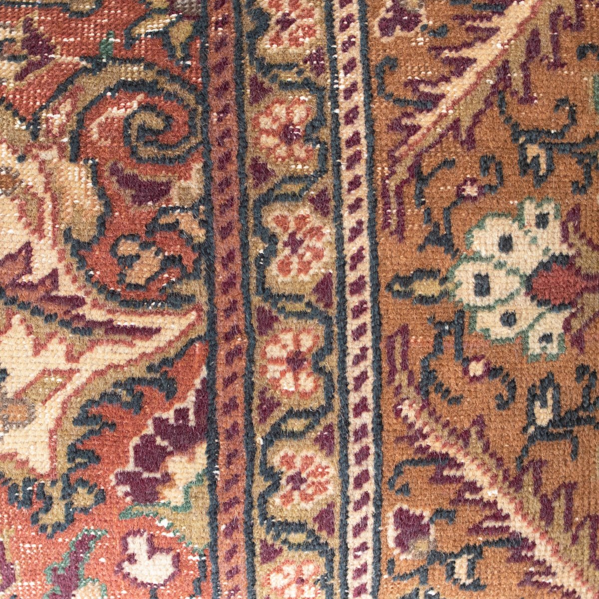 Vintage Tufted Rug Pillow | Millau