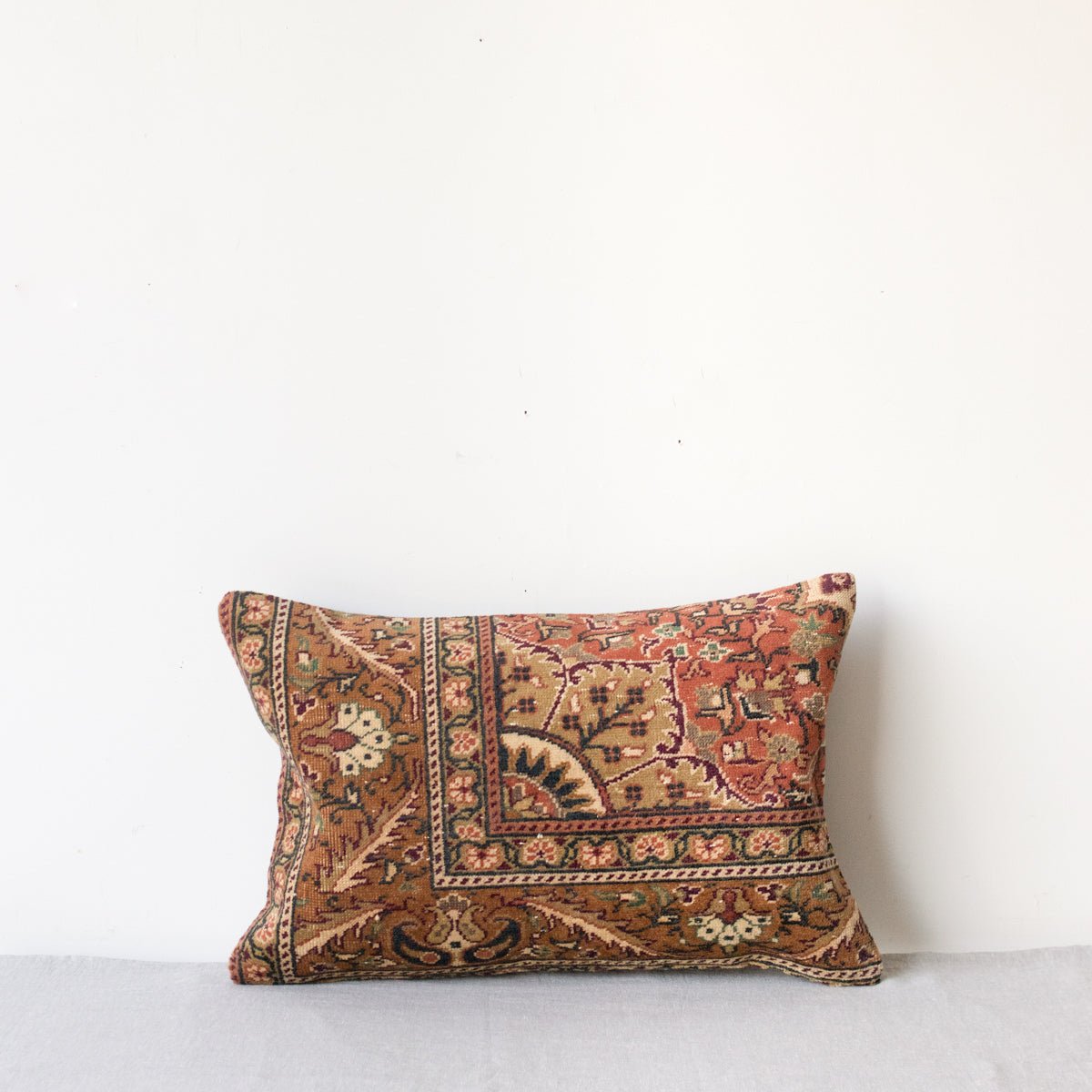 Vintage Tufted Rug Pillow | Millau