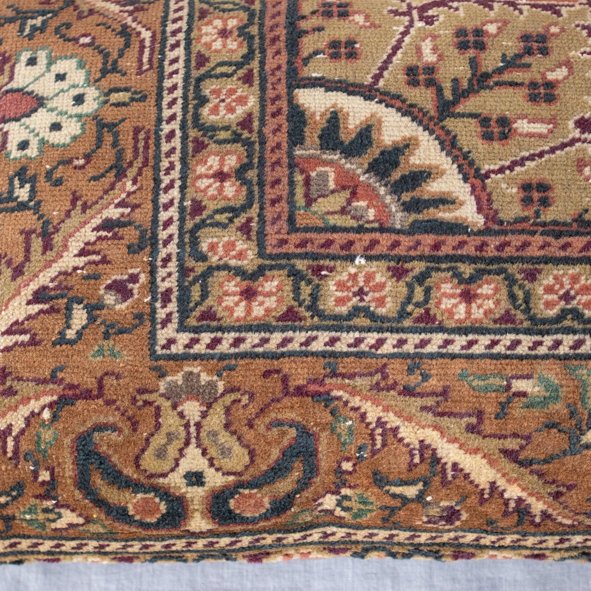 Vintage Tufted Rug Pillow | Millau