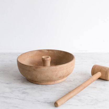 Wood Nut Bowl